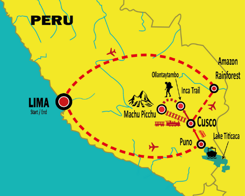 15 Days Peru Tour Package | Inca Trail | All Inclusive | Mighty Alpacas | Peru Bucket List | Tour Agency | Best Prices