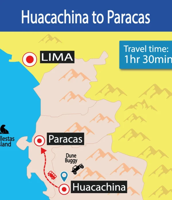 Bus Huacachina to Paracas | Shuttle Bus | Door to Door | Cheap Prices | Backpackers |Wayki Bus