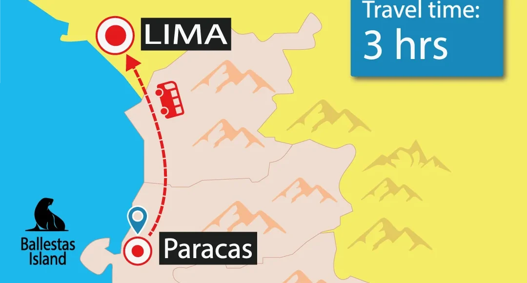 Bus Paracas to Lima | Shuttle Bus | Door to Door | Cheap Prices | Backpackers | Wayki Bus