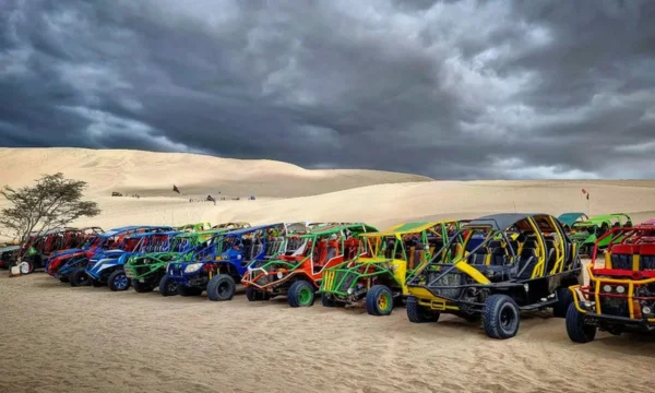 Dune buggy and sandboard tour in Huacachina Ica | Wayki Bus