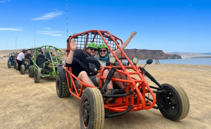 Mini Buggy tour during The Paracas National Reserve Tour - Lima to Paracas Bus - Wayki Bus