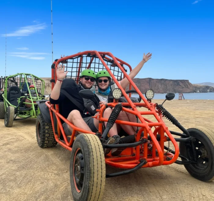 Mini Buggy tour during The Paracas National Reserve Tour - Lima to Paracas Bus - Wayki Bus