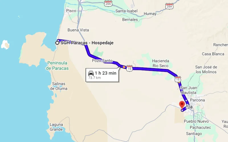 Paracas to Huacachina Bus peru – Wayki Bus Paracas to Huacachina Bus peru - Wayki Bus