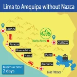 Bus Lima to Arequipa without Nazca | Hop On Hop Off | Best Prices | Tour Bus | Shuttle Bus Peru | Wayki Bus