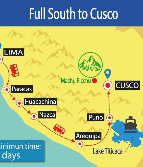 Bus Lima to Cusco | Full South to Cusco | Hop On Hop Off | Best Prices | Tour Bus | Shuttle Bus Peru | Wayki Bus