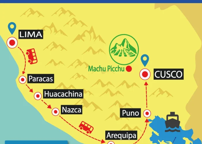 Bus Lima to Cusco | Full South to Cusco | Hop On Hop Off | Best Prices | Tour Bus | Shuttle Bus Peru | Wayki Bus