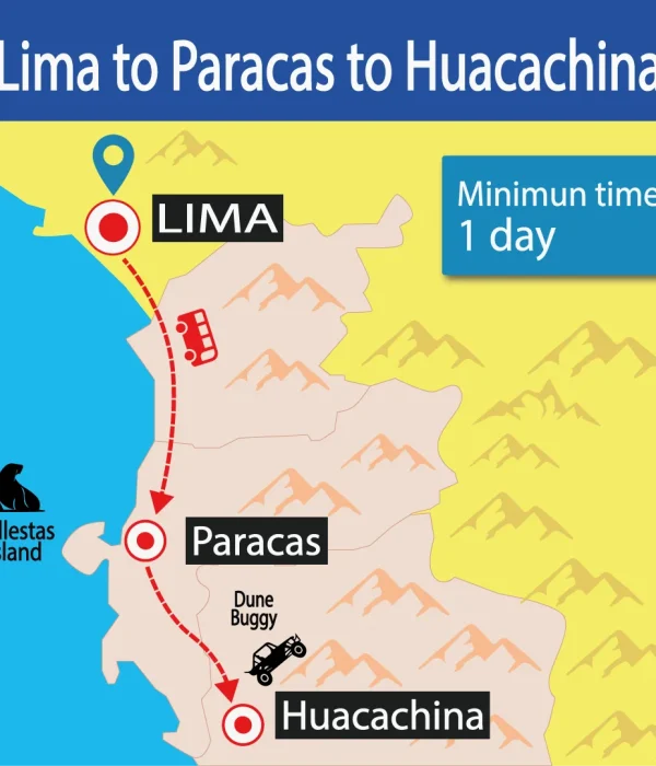 Bus Lima to Paracas to Huacachina | Shuttle Bus | Door to Door | Hop On Hop Off | Cheap Prices | Backpackers | Wayki Bus