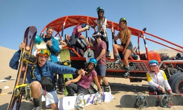 Buses to Huacachina from Lima | Sandboarding tour in Ica | Wayki Bus