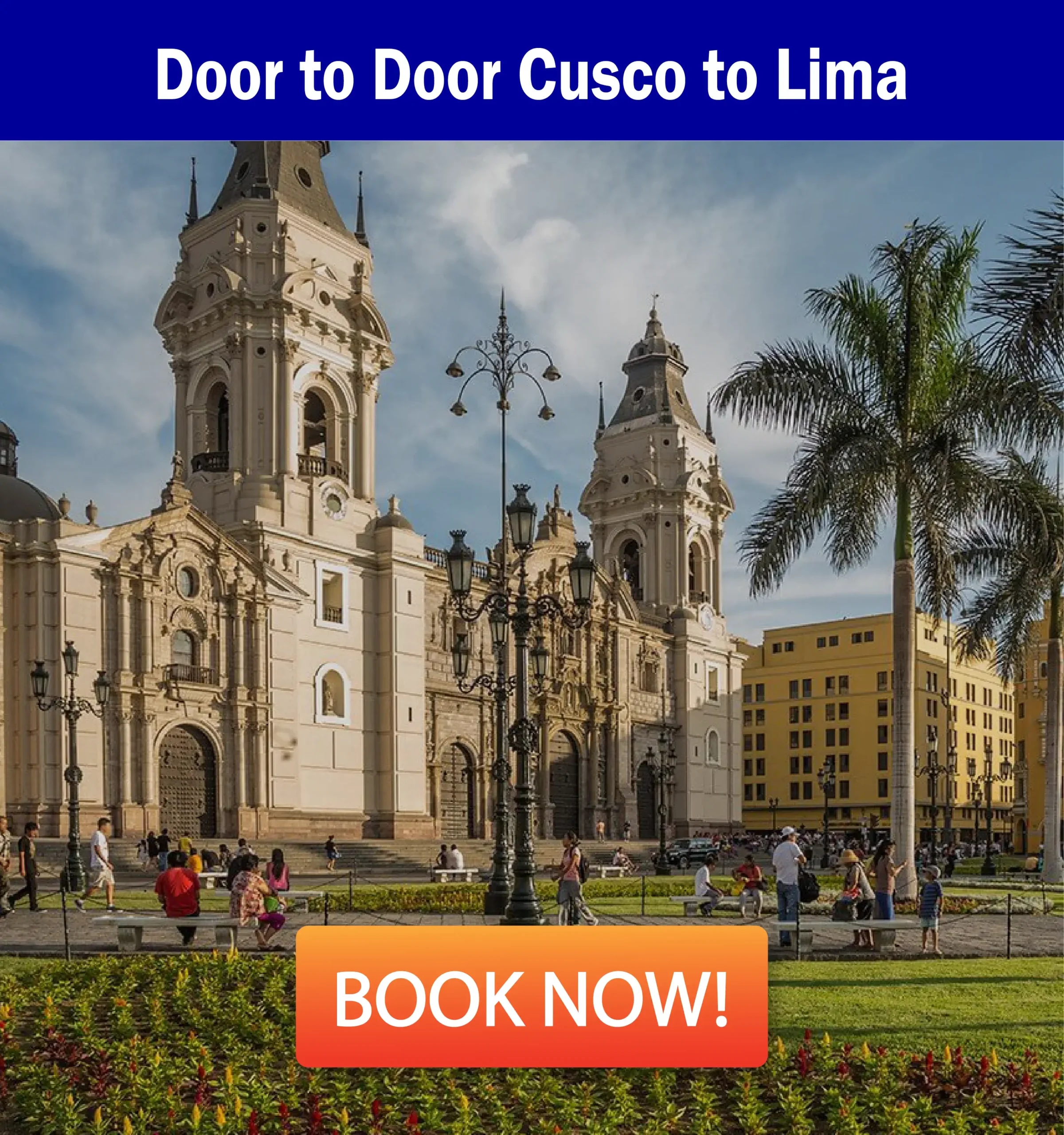 Bus Cusco to Lima | Wayki Bus | Door to Door Service