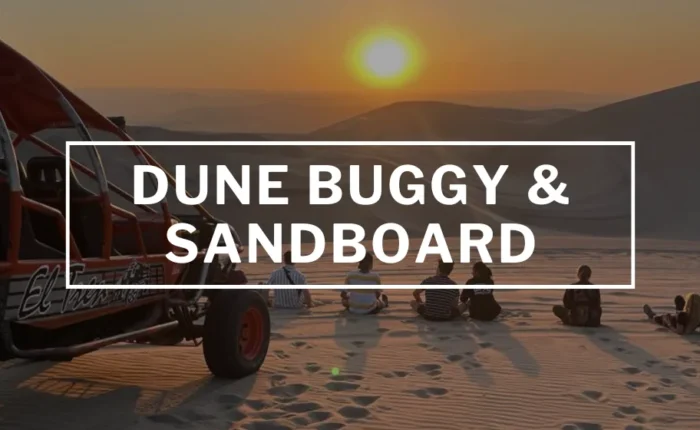 Dune Buggy & Sandboarding tour in Huacachina | Wayki Bus